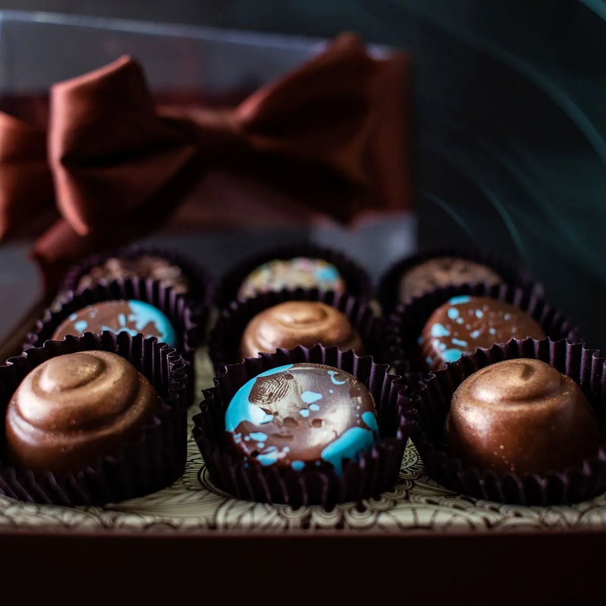Bombons finos embalados para lembrança